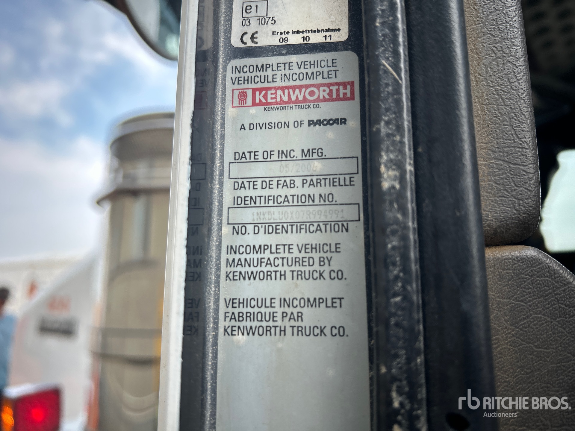 2007 Kenworth T800