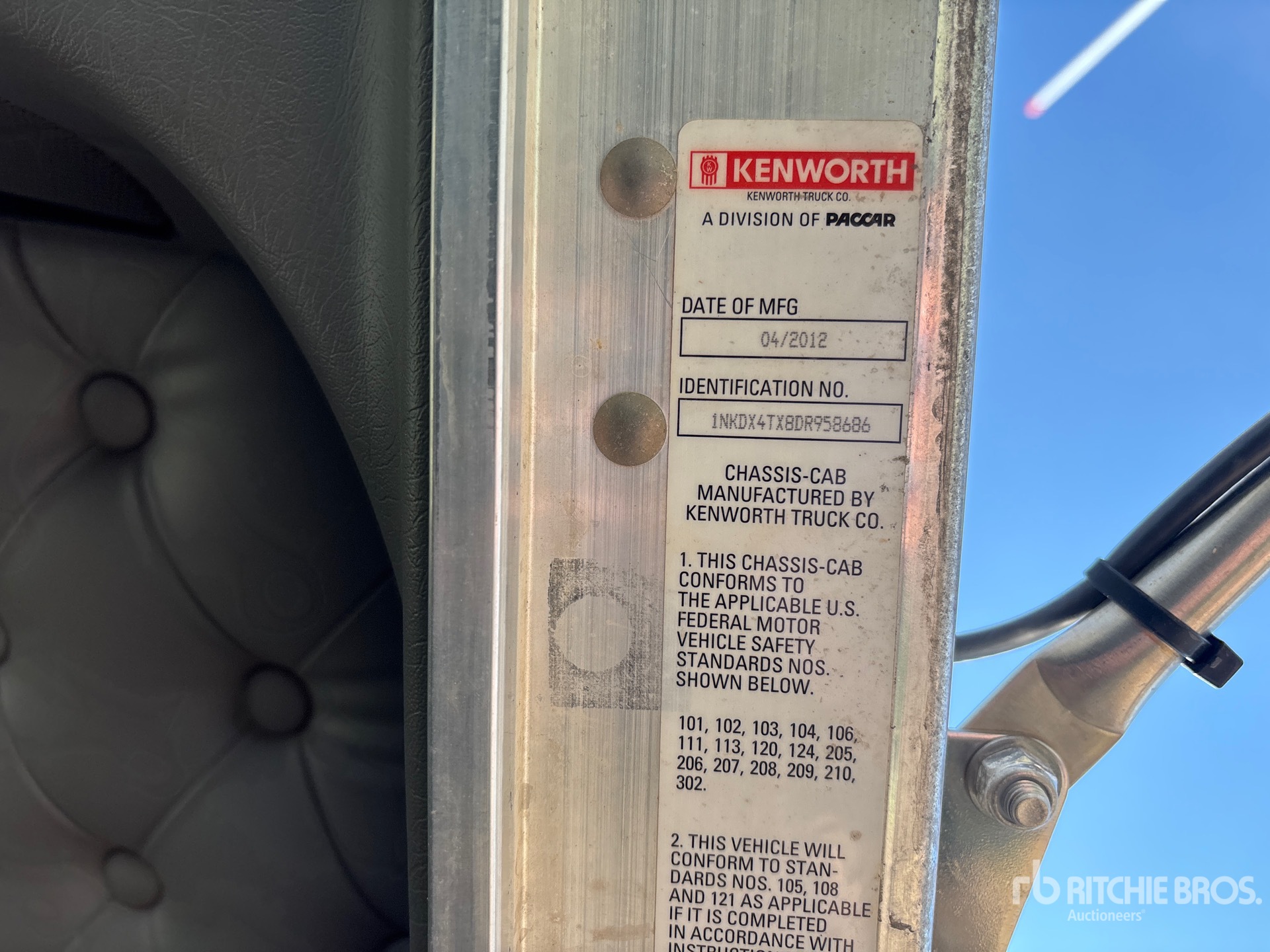 2013 Kenworth T800