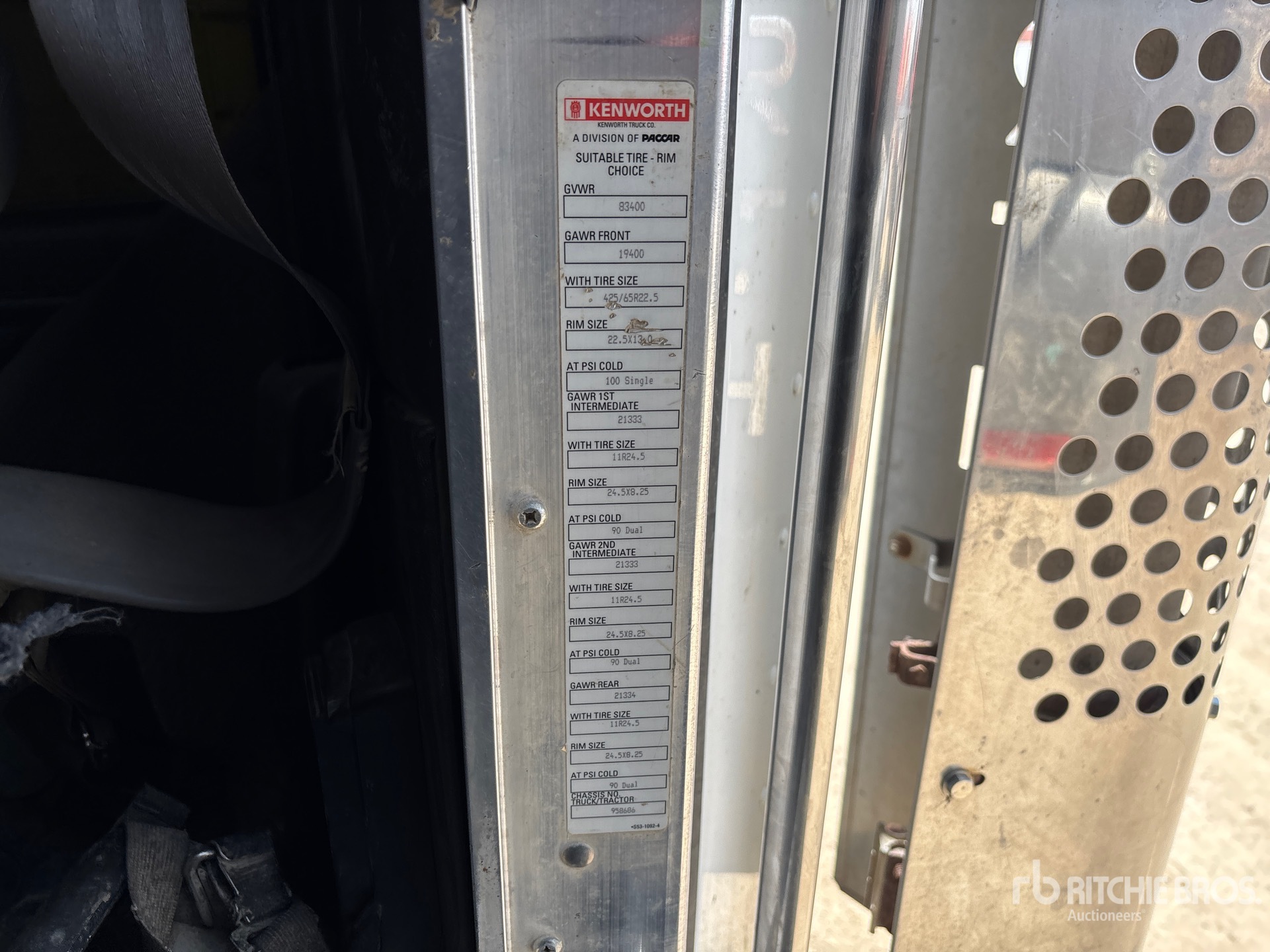 2013 Kenworth T800