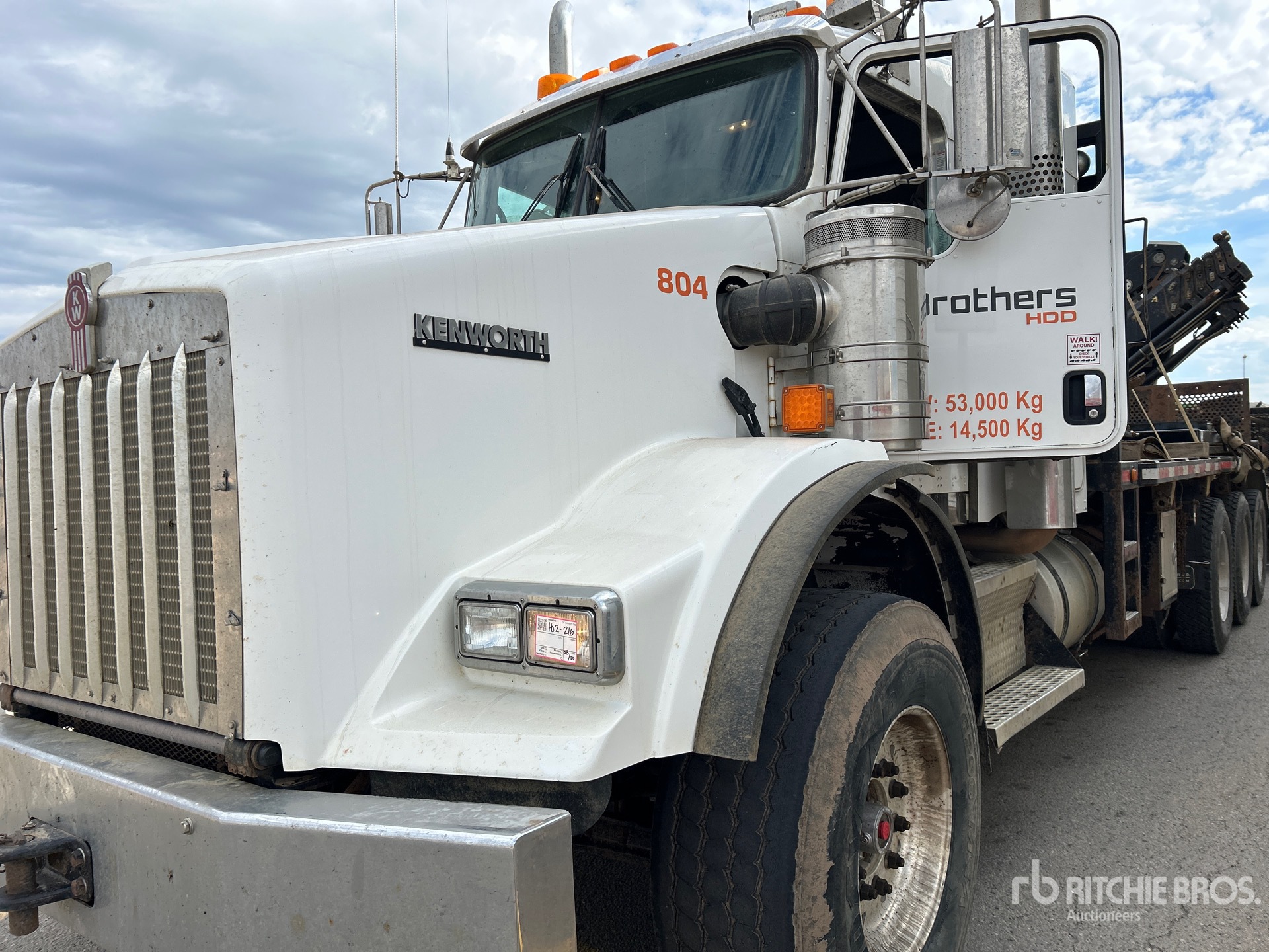 2012 Kenworth T800