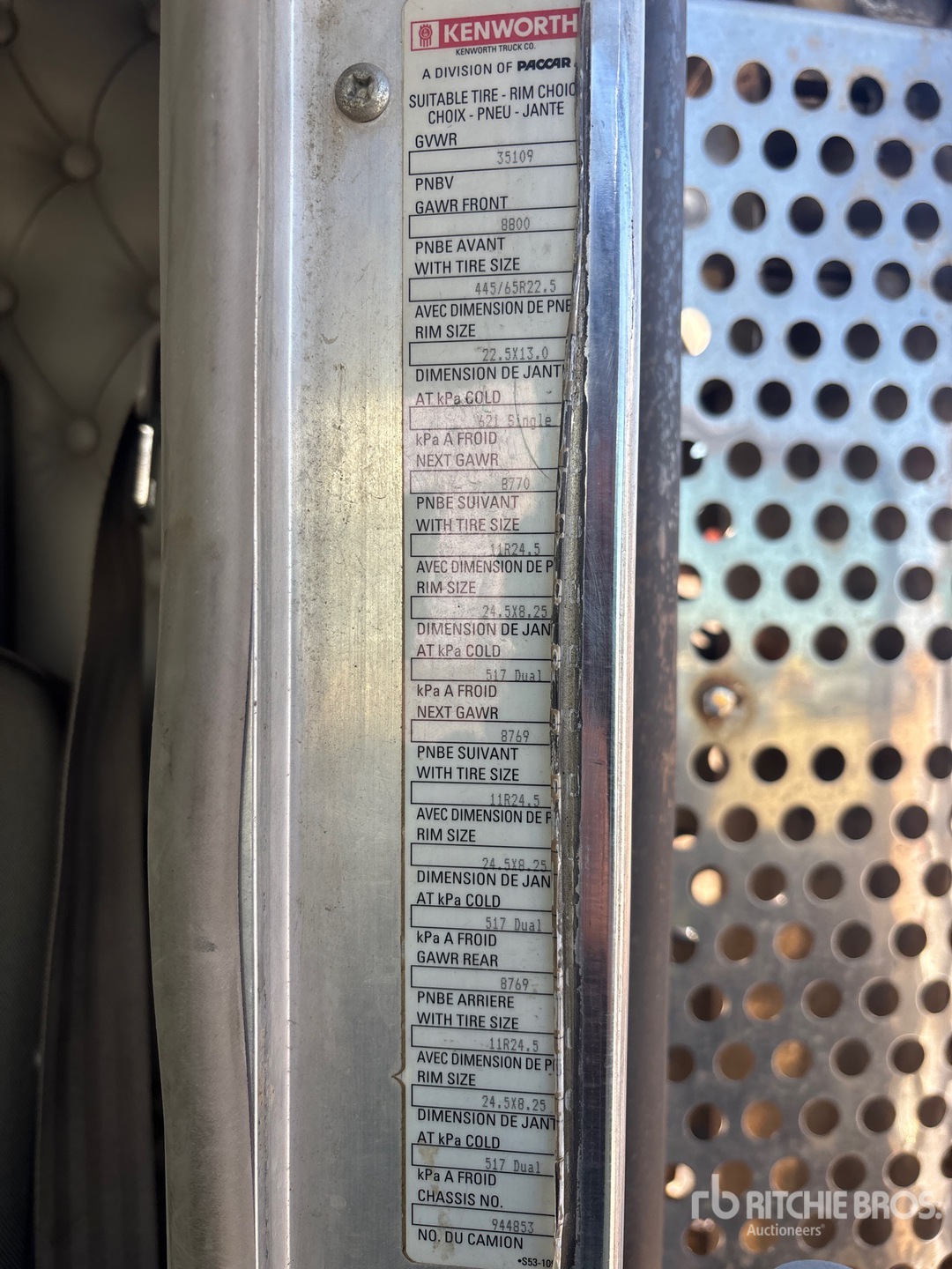 2010 Kenworth T800