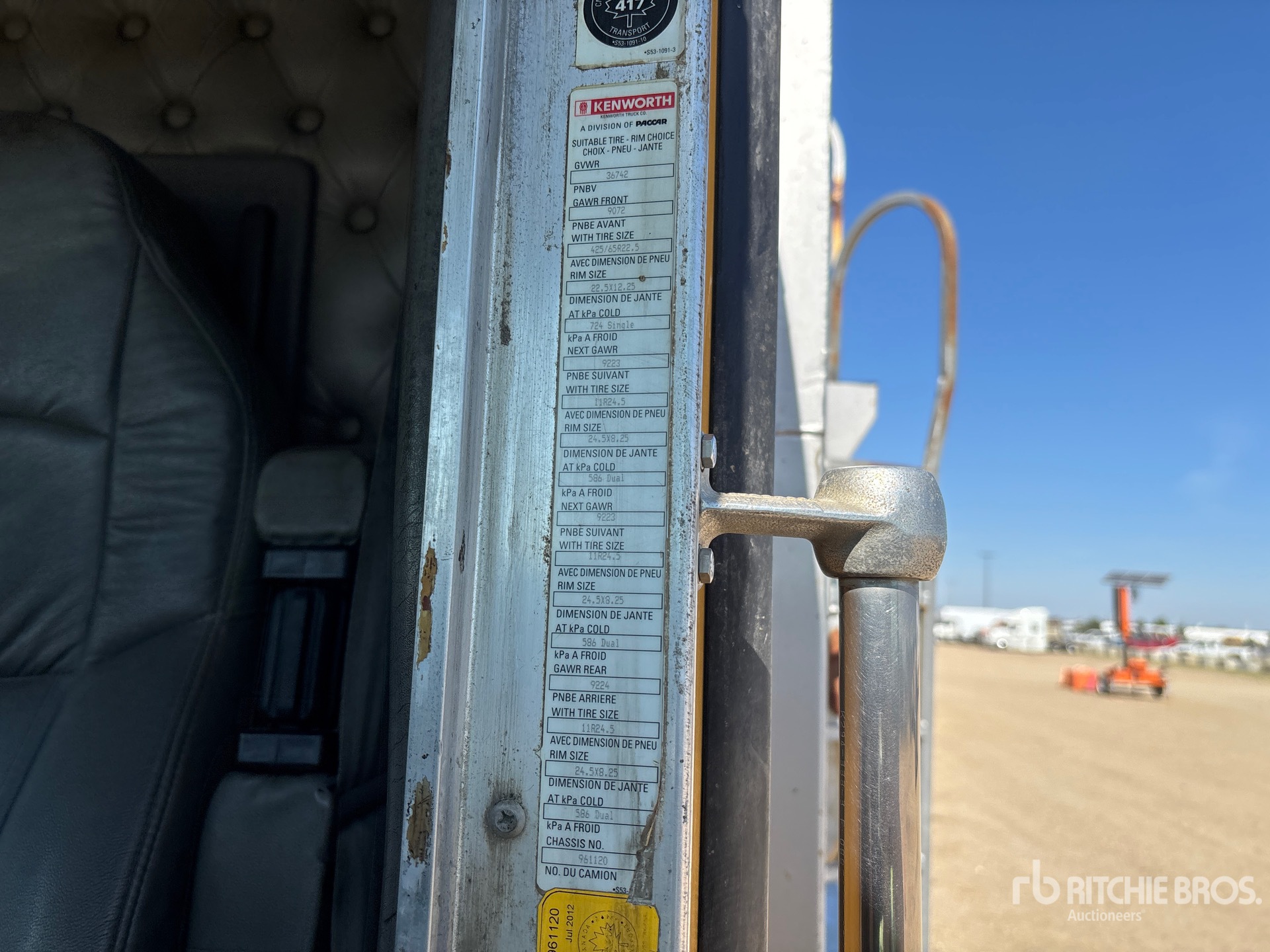 2013 Kenworth T800