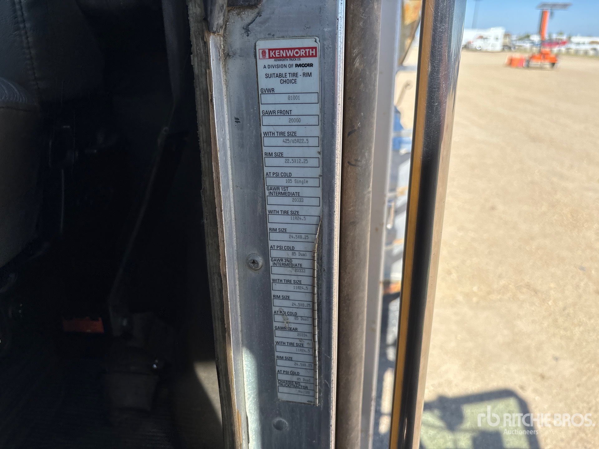 2013 Kenworth T800