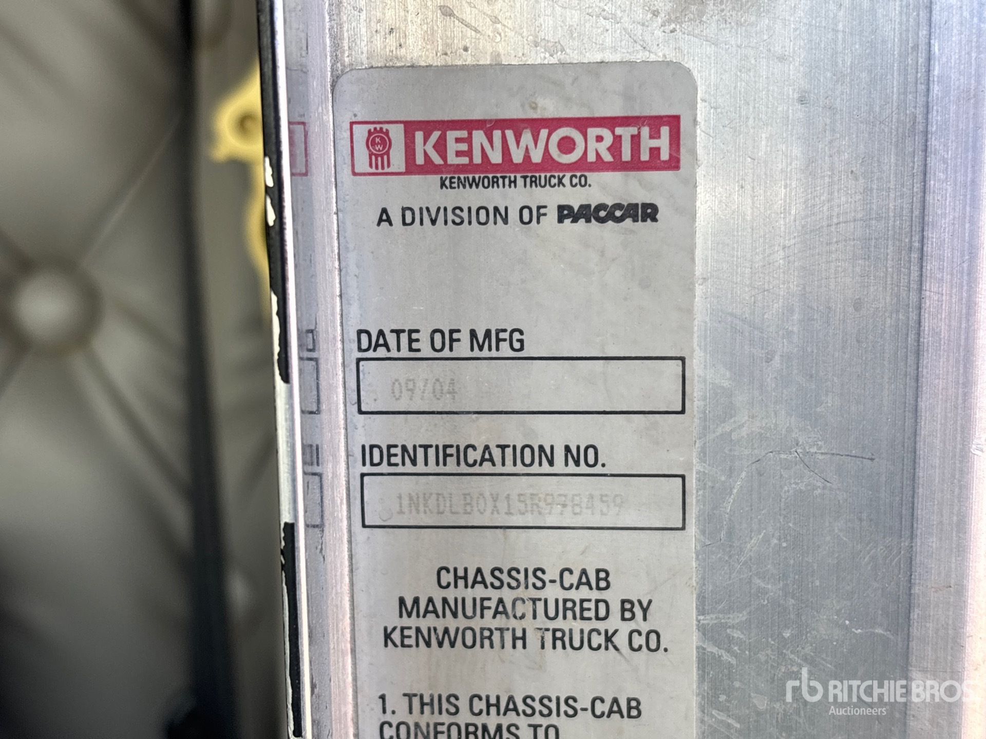 2005 Kenworth T800
