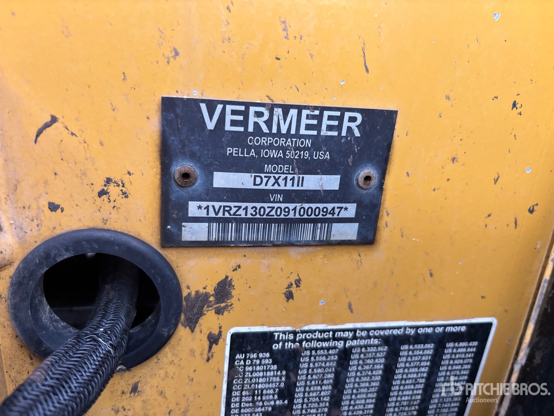 2009 Vermeer D7X11 SERIES II