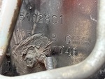 General Appearance with Frame Stamp Serial Number/VIN Photo