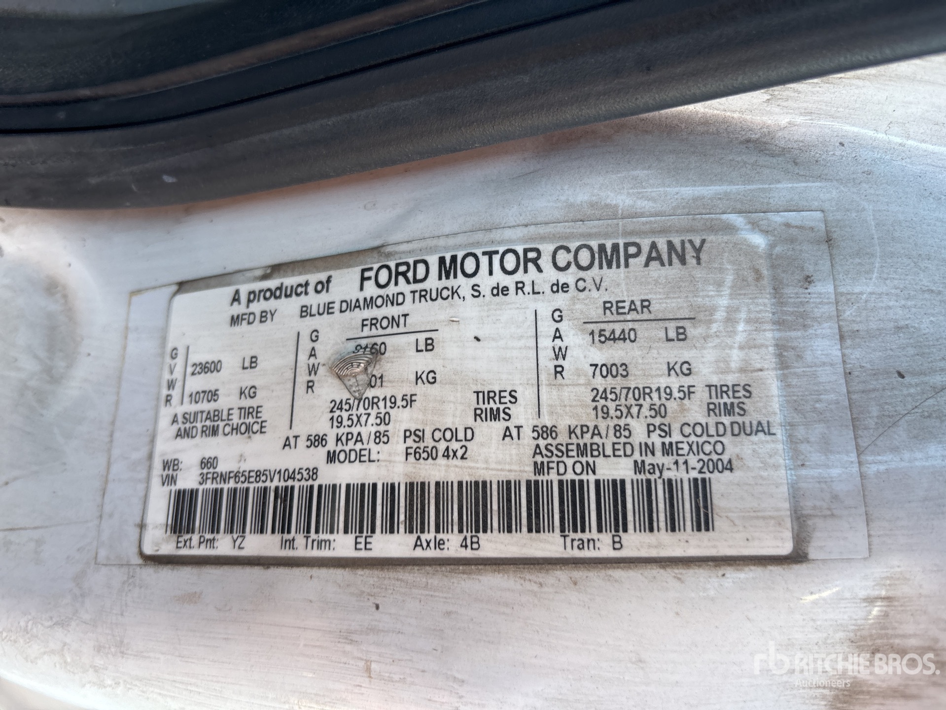 2005 Ford F-650