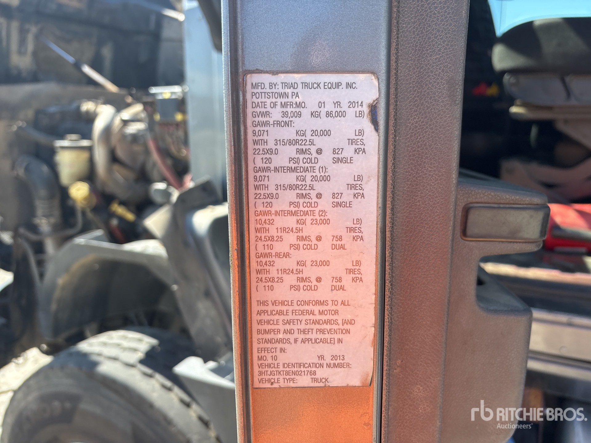 2014 Caterpillar CT660