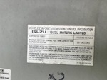 Engine with Emission Label