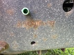 General Appearance with Frame Stamp Serial Number/VIN Photo