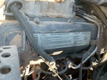 Engine with Emission Certification Label