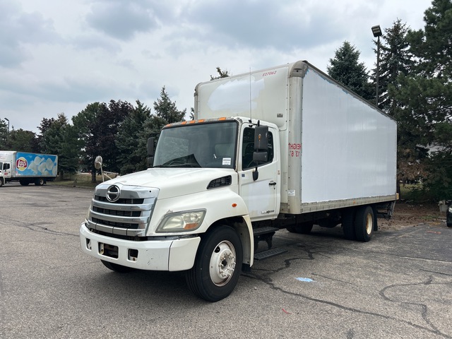 2012 Hino 268 Van Truck (Inoperable)