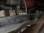 General Appearance with Frame Stamp Serial Number/VIN Photo