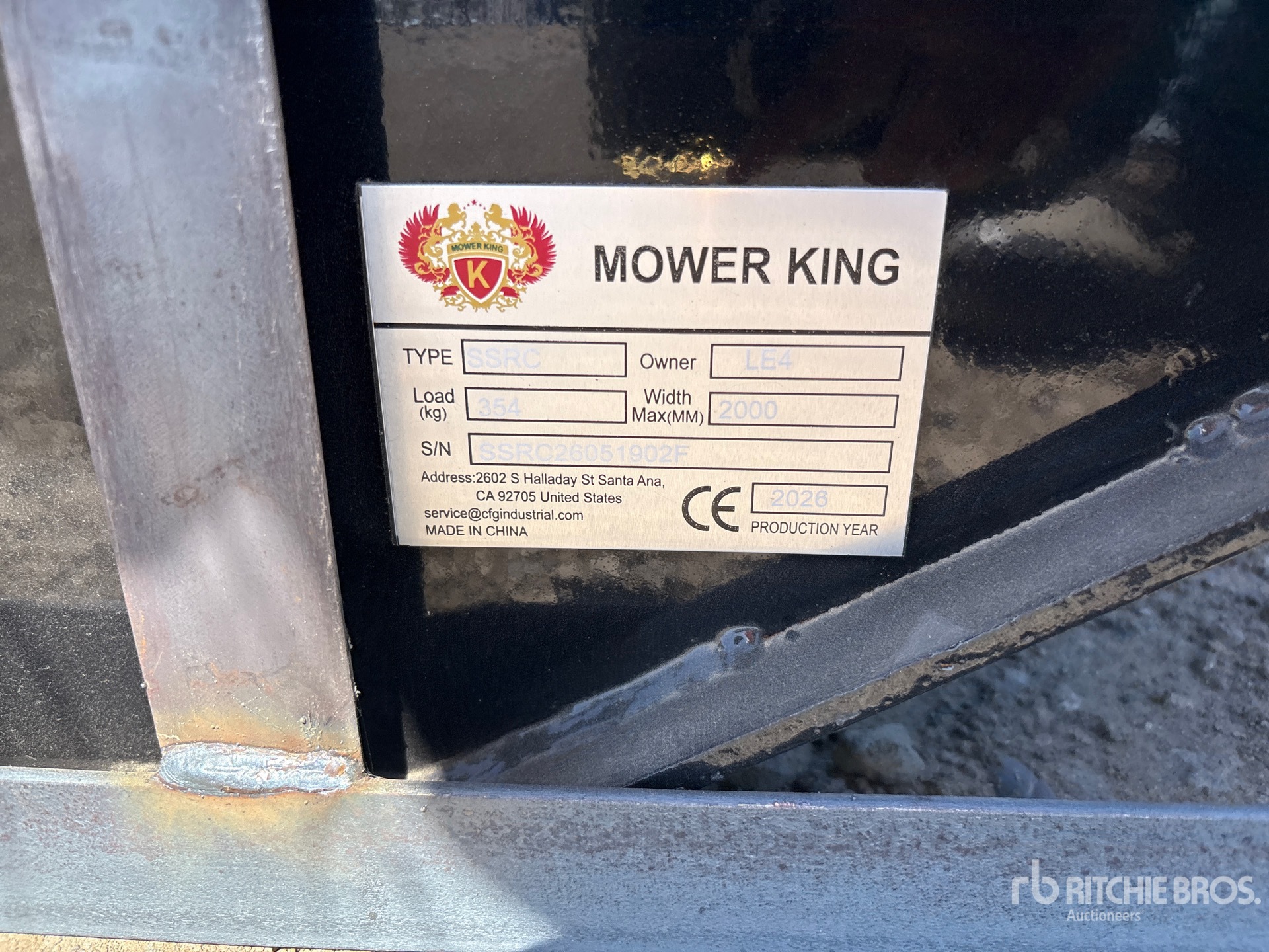 2026 Mower King SSRC72