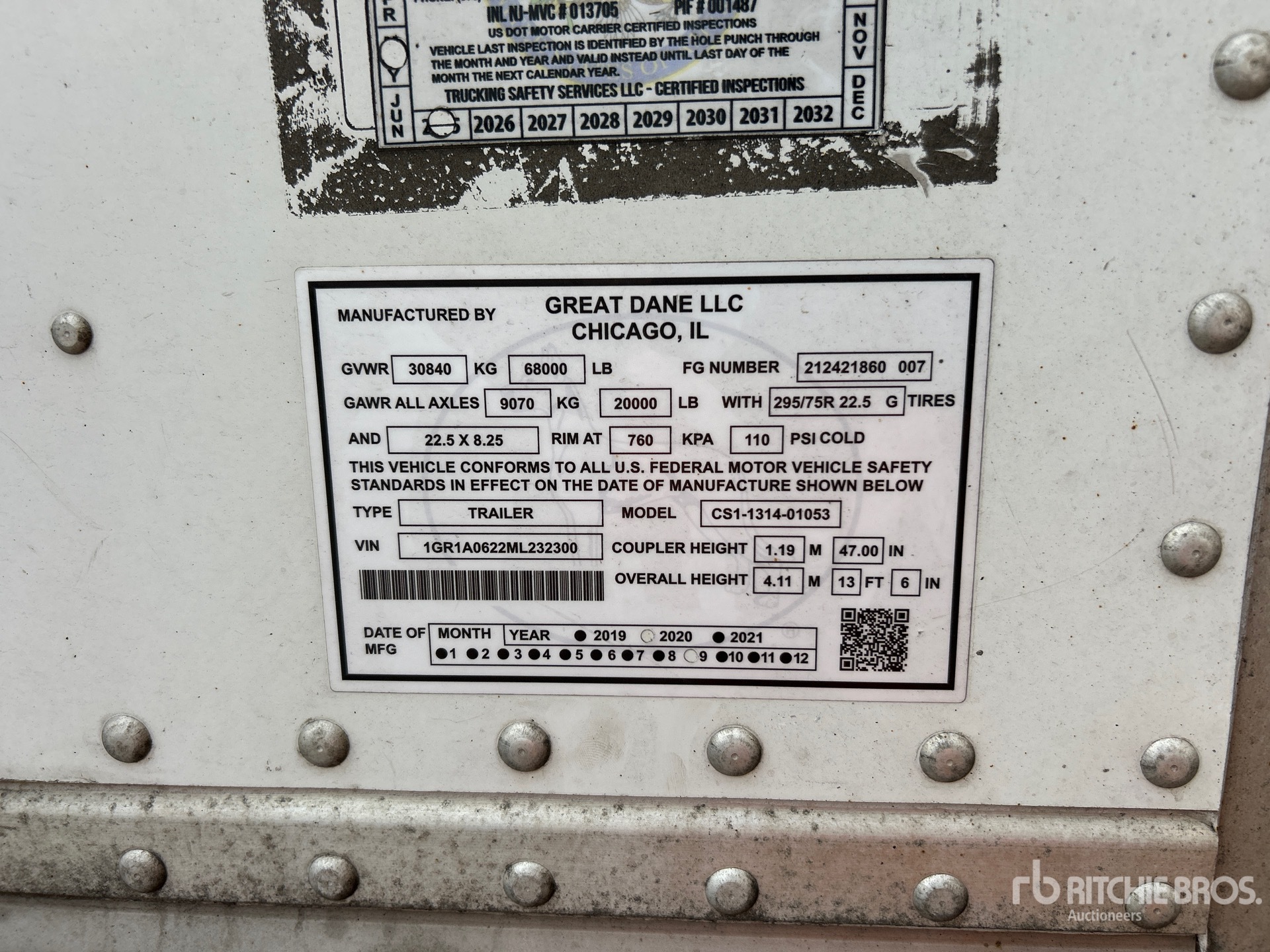 2021 Great Dane CS1-1314-01053