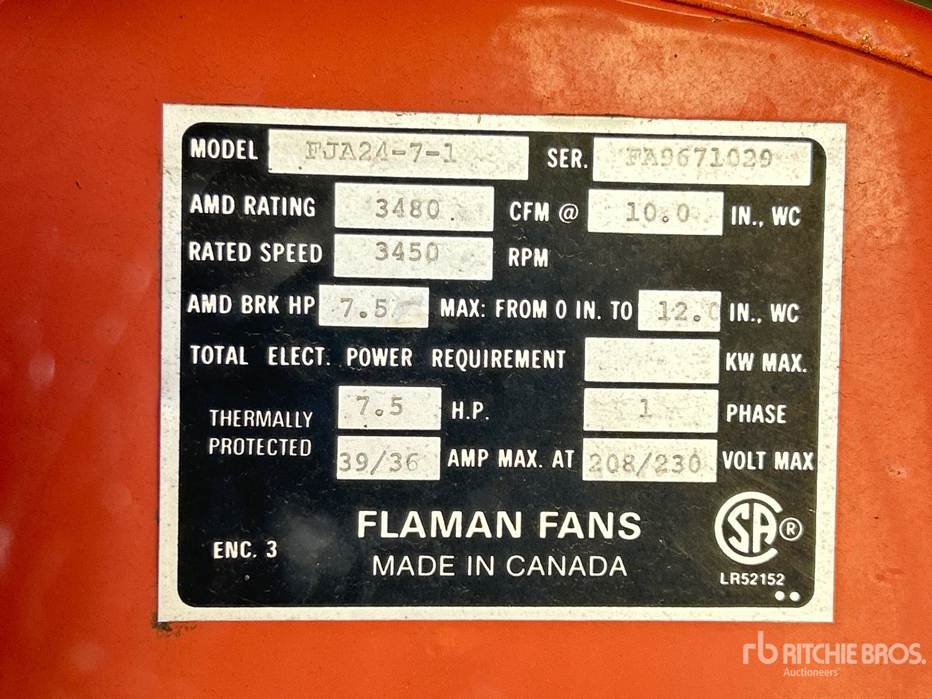 Flaman Fans FJA24-7-1