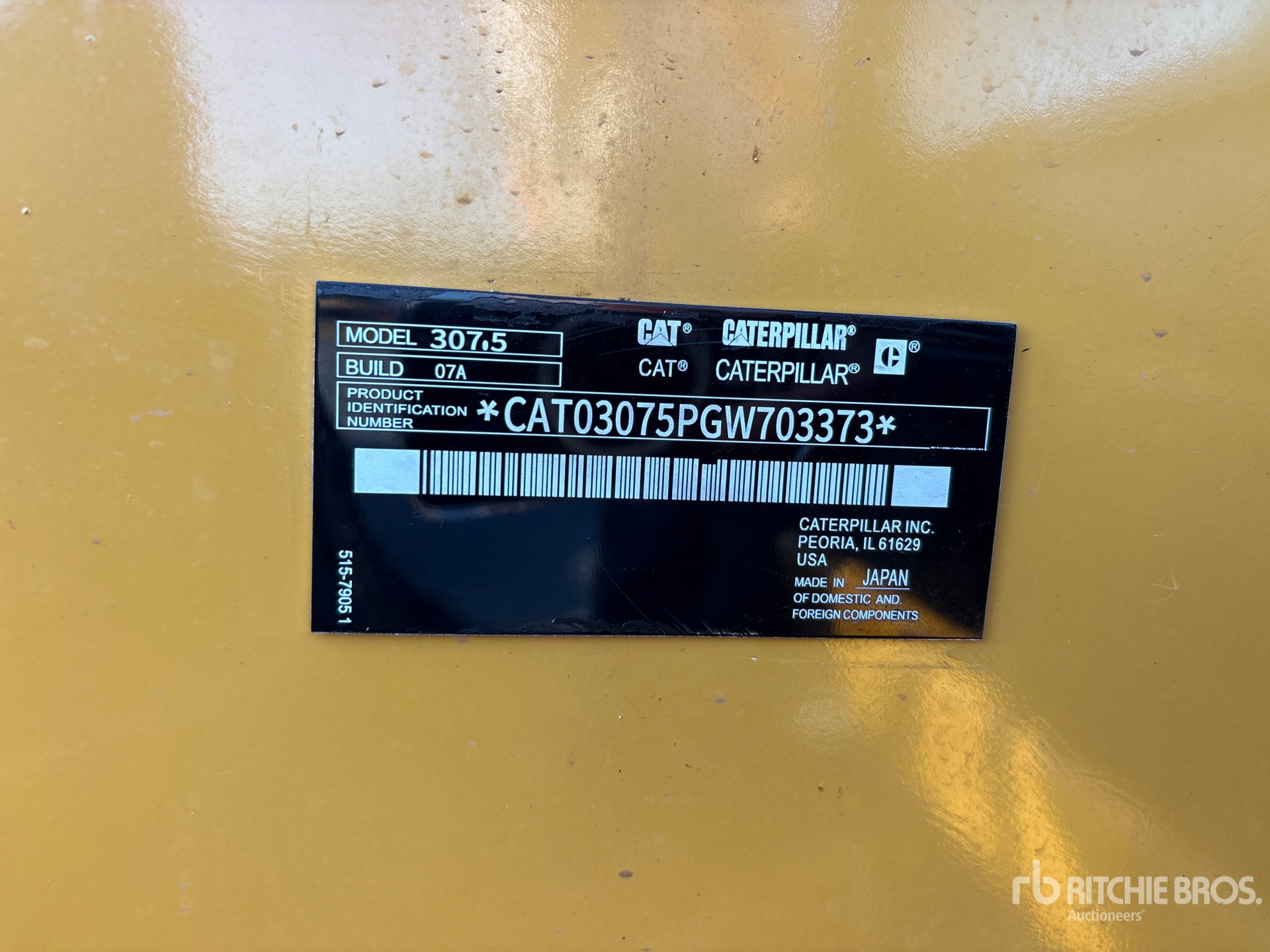2023 Caterpillar 307.5