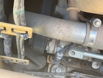Engine with A/C Compressor