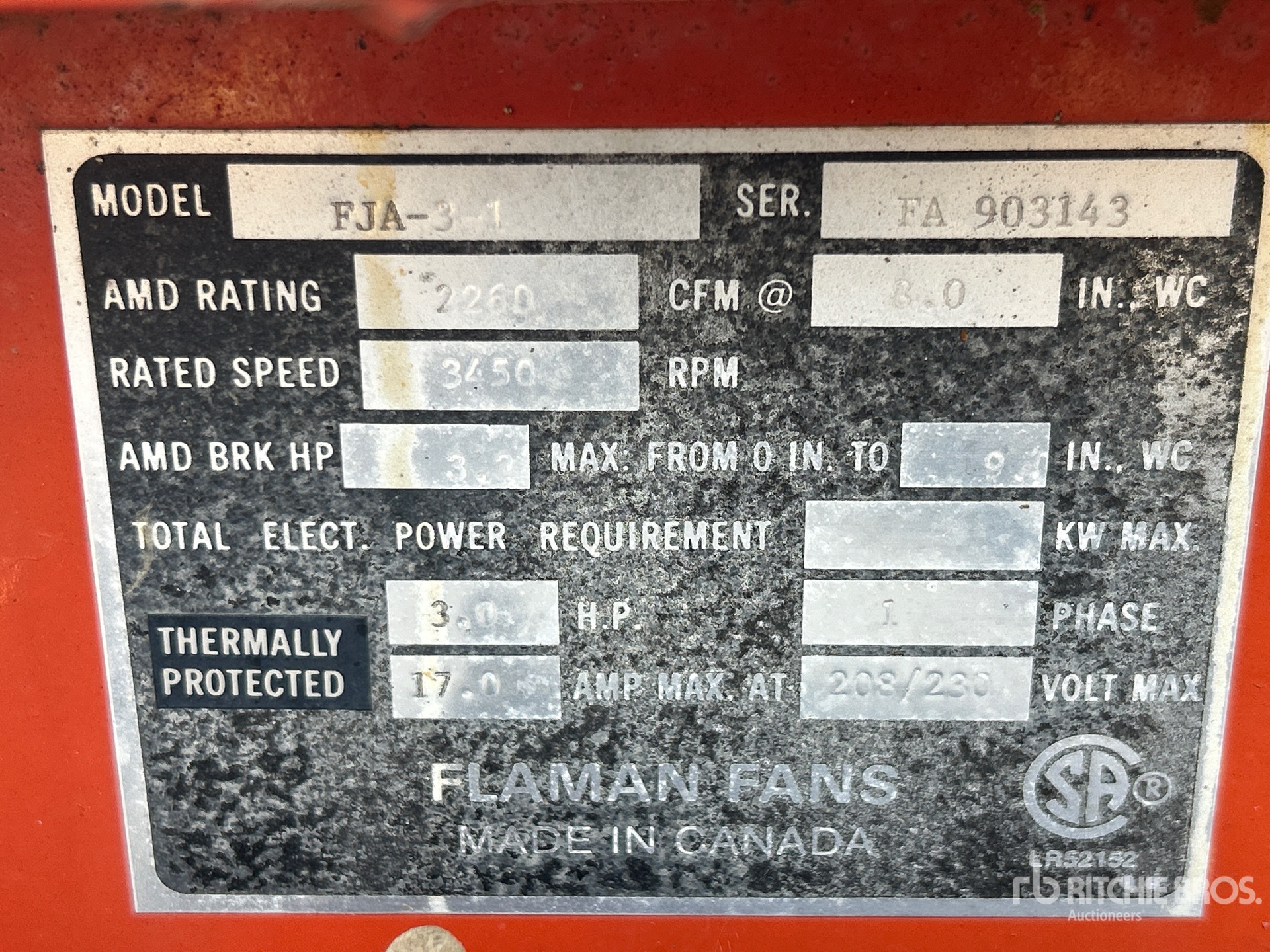 Flaman Fans FJA-3-1