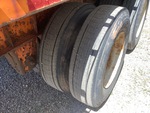 Trailer Chassis with Tire Condition