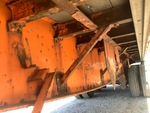 Trailer Chassis with Frame Rails/ Main Beams Condition