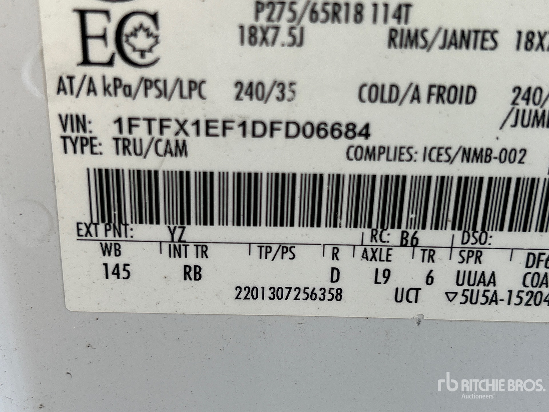 Photo of a 2013 Ford F-150
