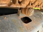 Undercarriage with Right Carrier Rollers