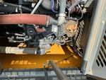 Engine with A/C Compressor
