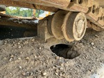 Undercarriage with Right Carrier Rollers
