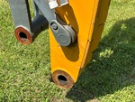 Chassis with Clavijas y bujes de la palanca del cangilón