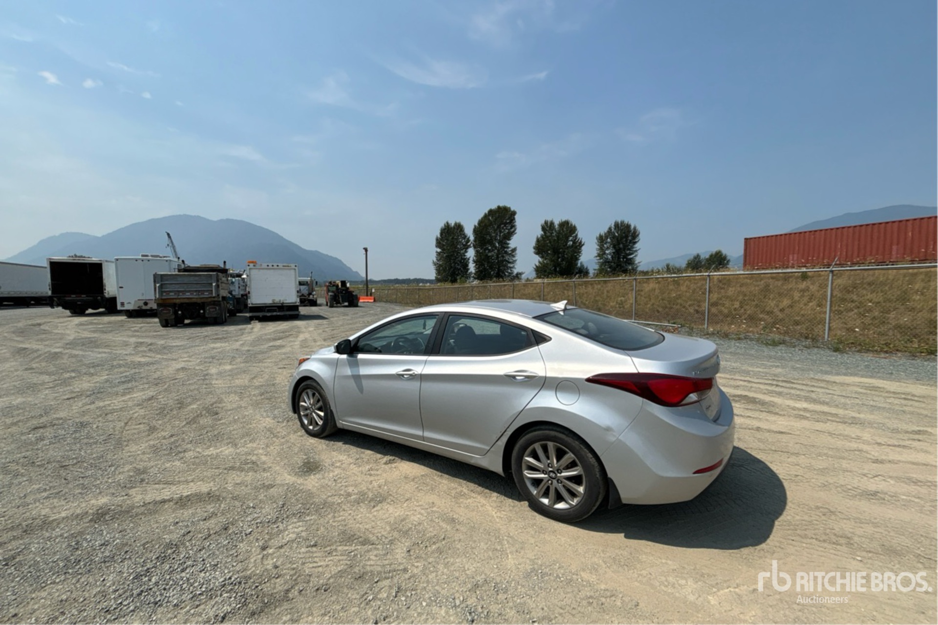 General Appearance with Picture, Left Rear Corner