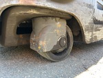 Chassis with Right Rear Tire
