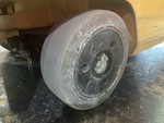 Chassis with Right Rear Tire