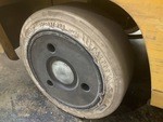 Chassis with Right Rear Tire