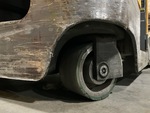 Chassis with Right Rear Tire