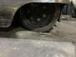 Chassis with Left Rear Tire