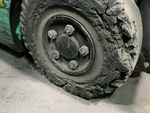 Chassis with Wheel Condition