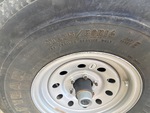 Trailer with Tire Size