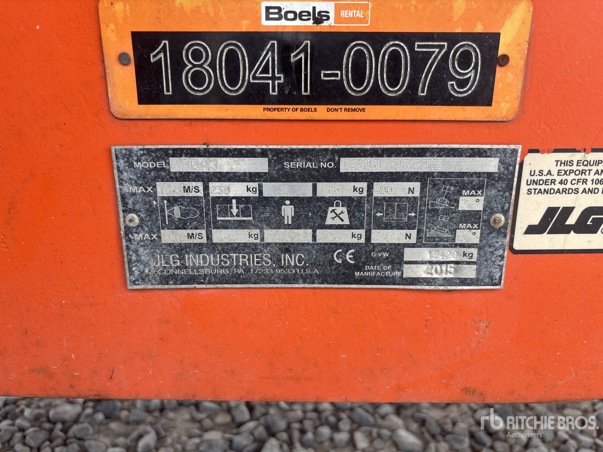 2015 JLG 800AJ