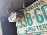 Chassis - Van Trailer with Funcionamiento de la luz de la placa de matrícula