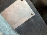Chassis with Screed Serial Number