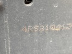 General Appearance with Frame Stamp Serial Number/VIN Photo