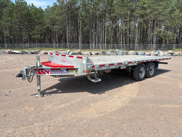2025 N&N 22 ft T/A Tilt Deck Trailer