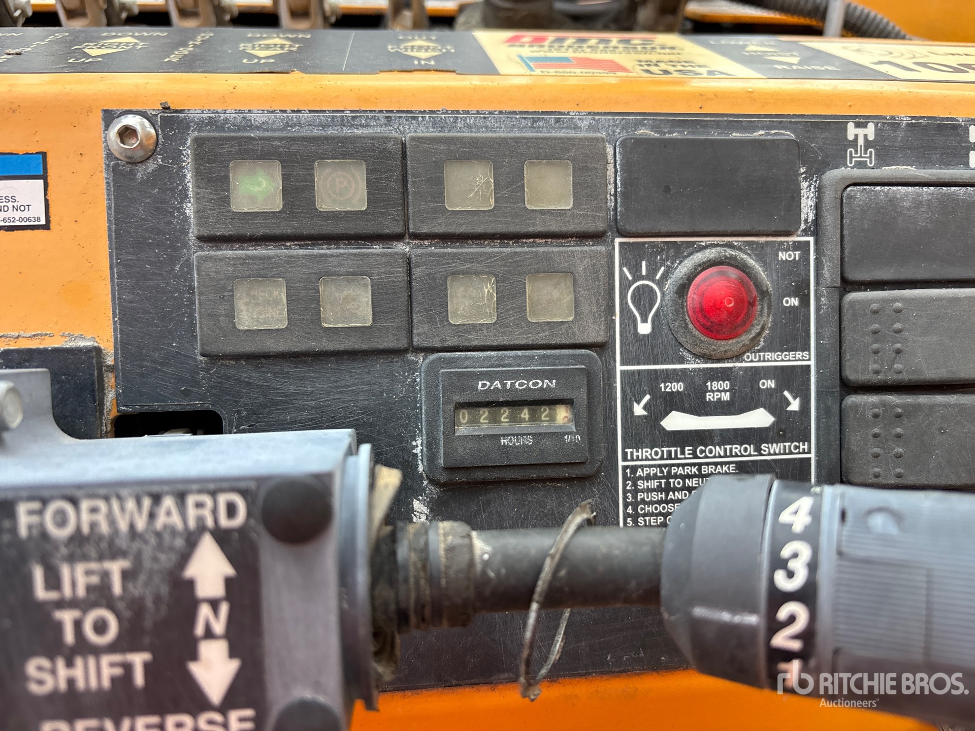 General Appearance with Hour Meter / Odometer