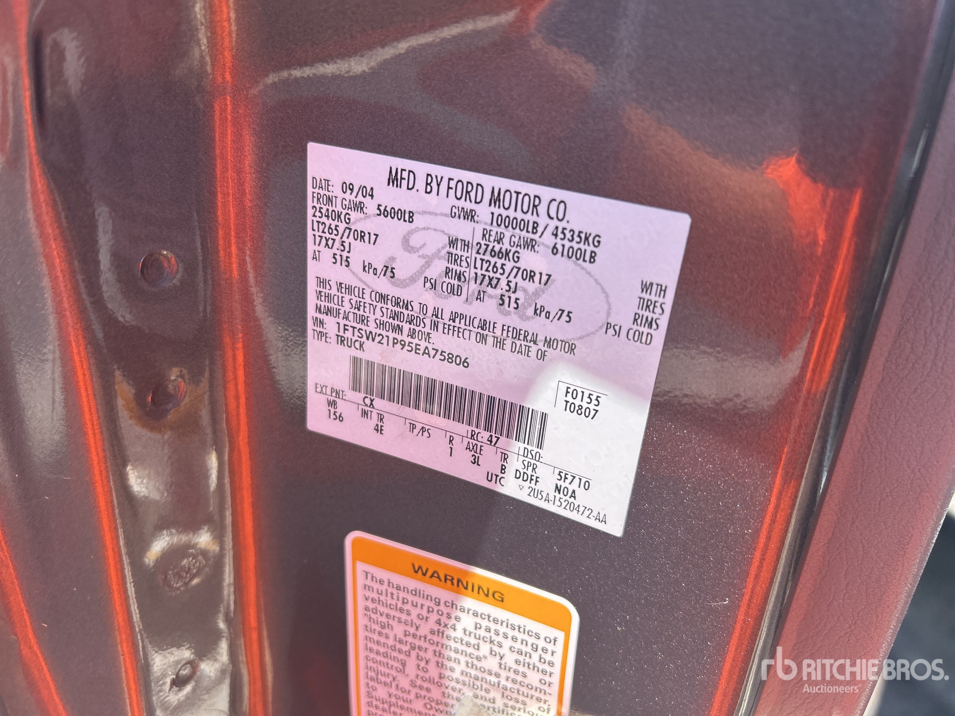 Photo of a 2005 Ford F-250