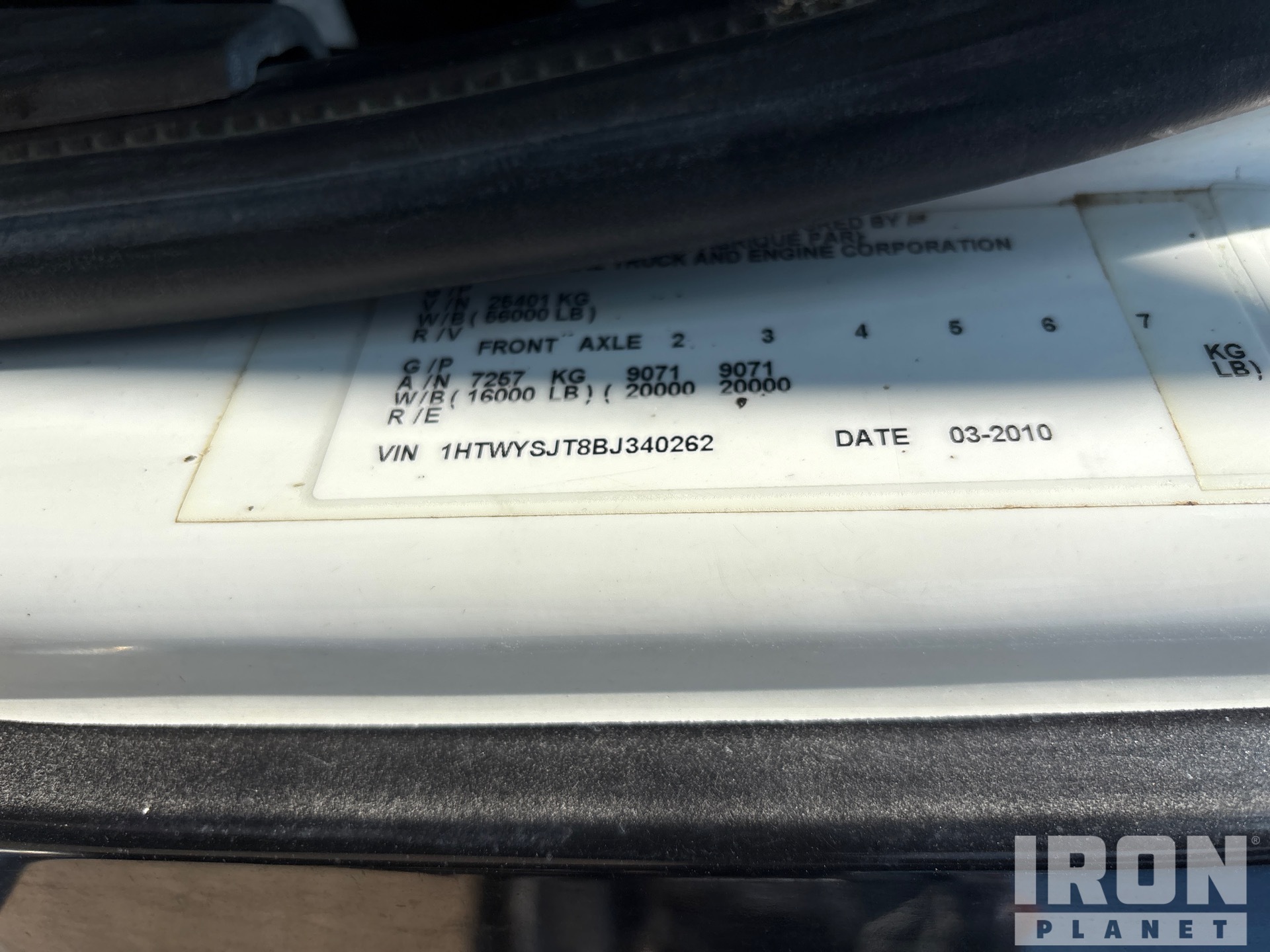 2011 International WORKSTAR 7400