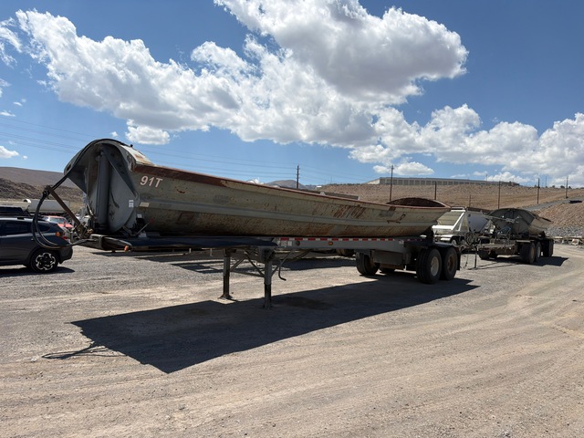 Quantity of (2) Smithco T/A Side Dump Trailers