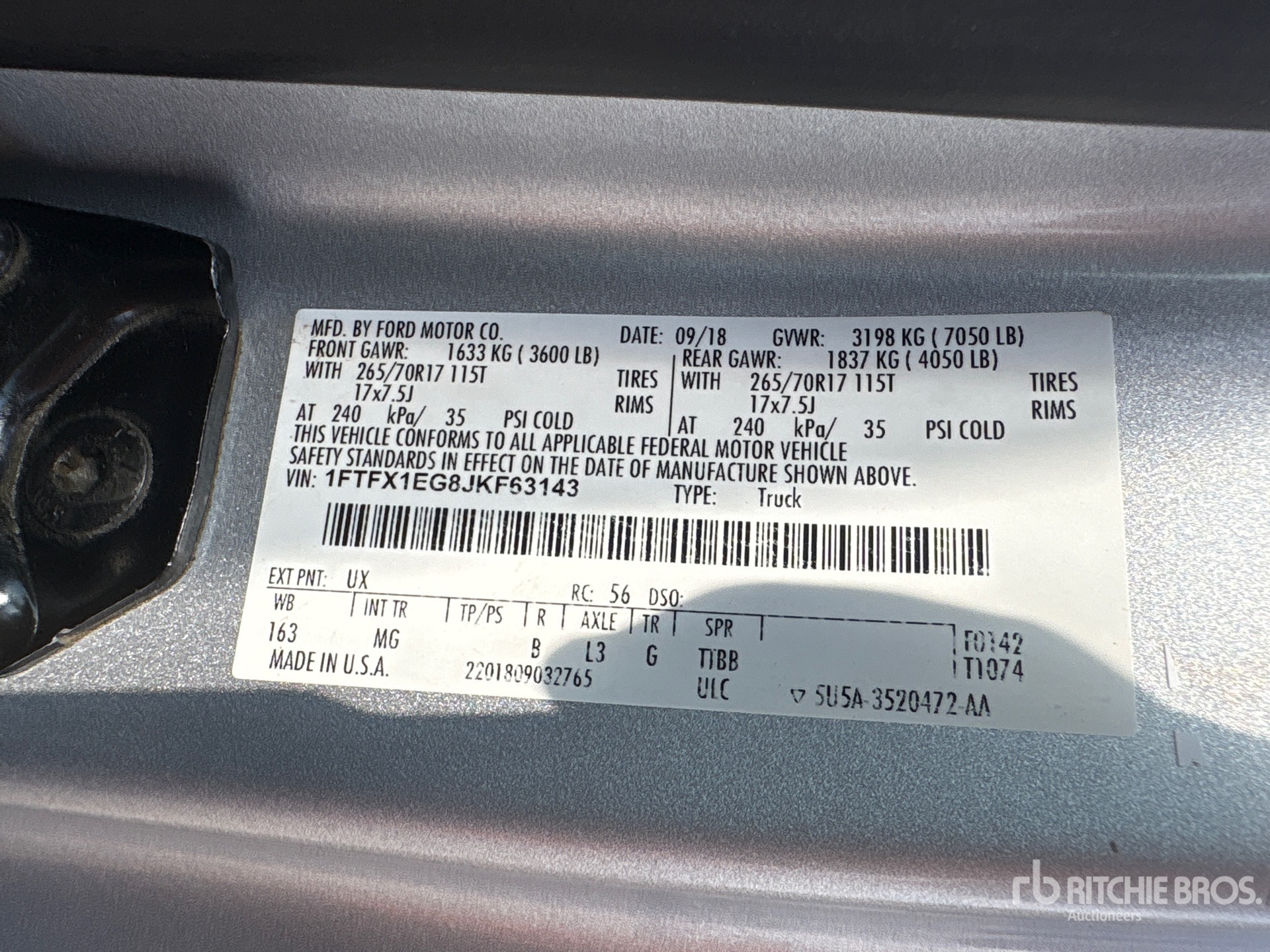 2018 Ford F-150