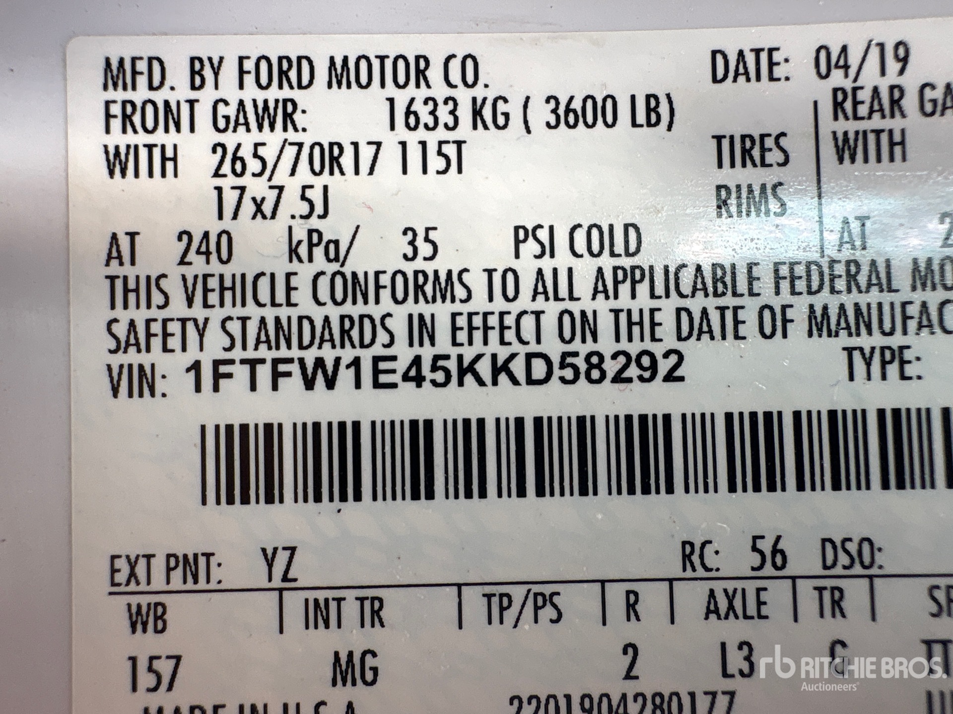 2019 Ford F-150
