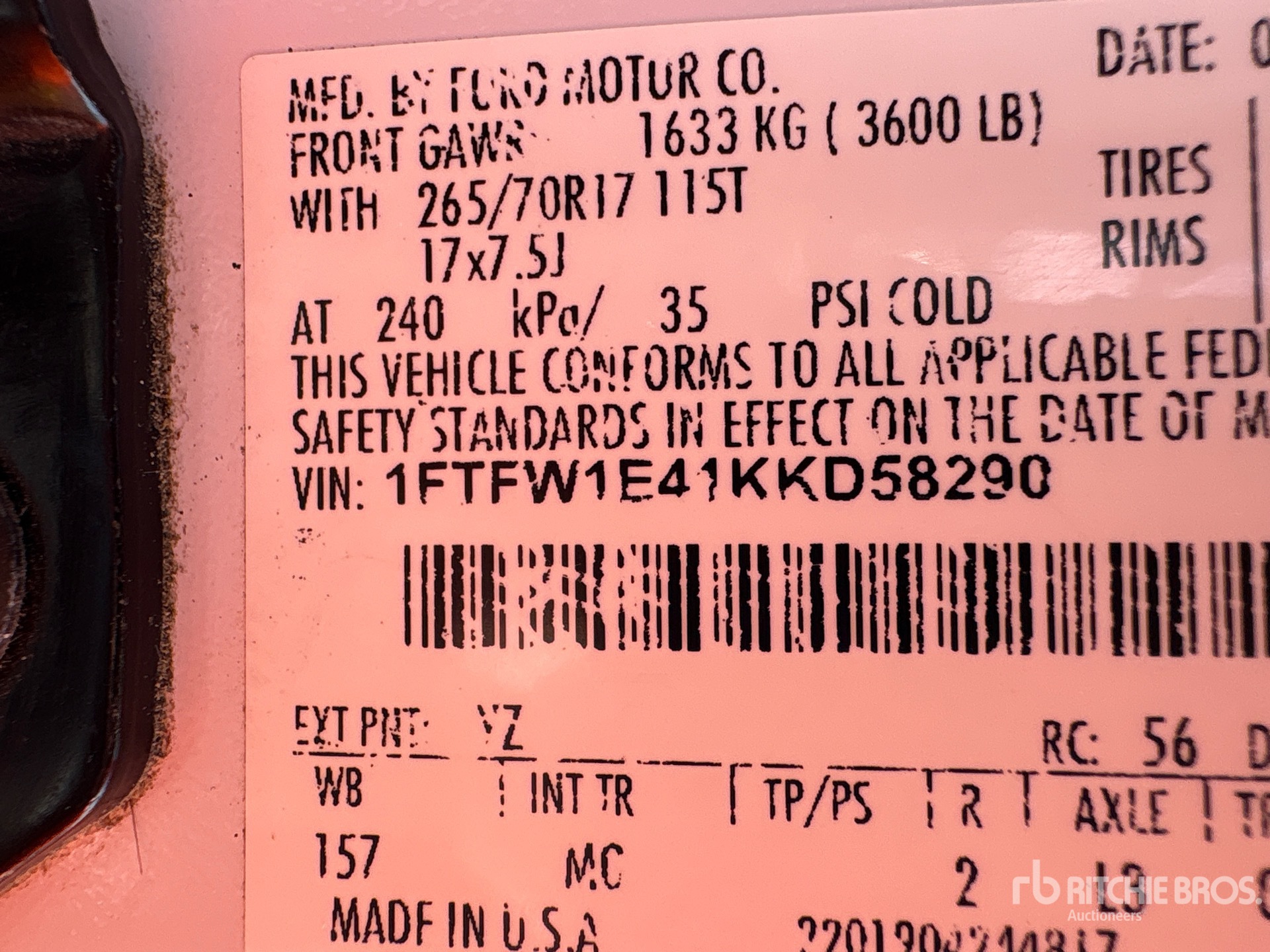 2019 Ford F-150